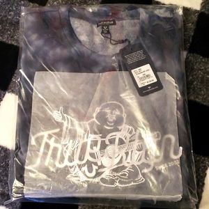 True religion onyx tye dye sweater xxl